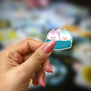 snuggle bugzzz penguine kawaii stickers