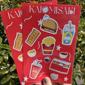 Takeout Fast Food Sticker Sheets