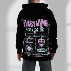 motivational hoodie sweatshirt KAIOMISAKI