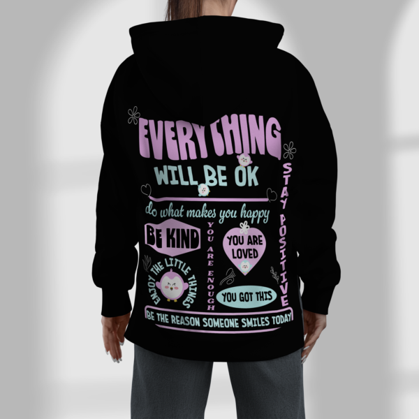 motivational hoodie sweatshirt KAIOMISAKI