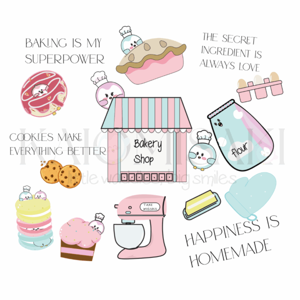 Cute Baking Tumbler Wrap - Image 2
